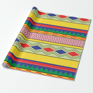 Papier Cadeau Motifs chaîne de motif transparente