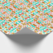 Papier Cadeau Motifs d'insectes colorés mignons (Coin)