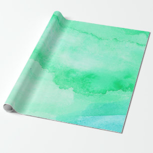 Papier Cadeau Motifs et textures peints à la main d'aquarelle