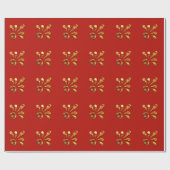 Papier Cadeau Motifs romains (Plat)