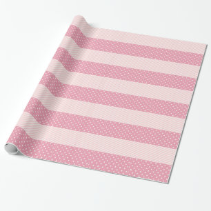 Papier Cadeau Motifs roses de ressort