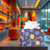 Papier Cadeau Motivation Kawaii Sun et Lune enfants