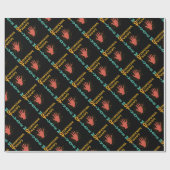 Papier Cadeau Motivez le thérapeute d'ergothérapie d'OT (Plat)