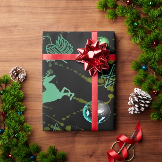 Papier Cadeau Motivos navideños (Cadeau de vacances)