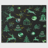 Papier Cadeau Motivos navideños (Plat)