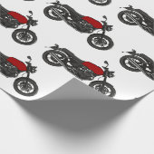 Papier Cadeau Moto (Coin)