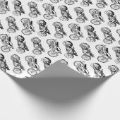 Papier Cadeau Moto (Coin)