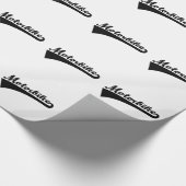 Papier Cadeau Motocyclette (Coin)