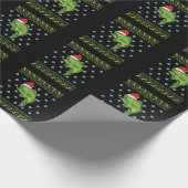 Papier Cadeau Mouchoir avec casque de Noël (Coin)