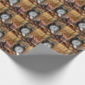 Papier Cadeau Mouse Sleeping By an Alarm Clock (Coin)