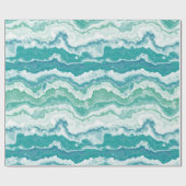 Papier Cadeau mousse de mer marbrée : (Plat)