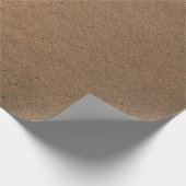 Papier Cadeau Mousse de mer sur sable (Coin)