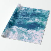 Papier Cadeau Mousse mer (Déroulé)