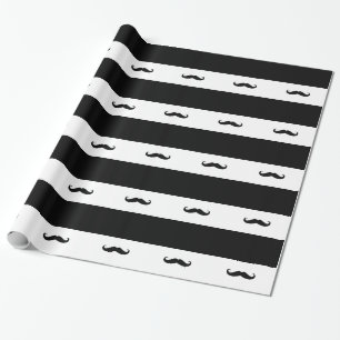 Papier Cadeau Moustache