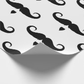 Papier Cadeau Moustache à barre (Coin)