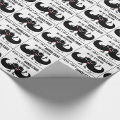 Papier Cadeau Moustache HANDLEBAR SUR LA SITUATION Papier à enve (Coin)