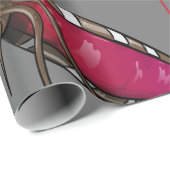 Papier Cadeau Moustique de bande dessinée (Coin rond)