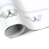 Papier Cadeau Moustique drôle (Coin rond)