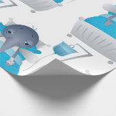 Papier Cadeau Moustique malade (Coin)