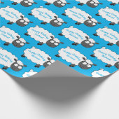 Papier Cadeau Mouton Anniversaire Soirée Caricature (Coin)