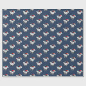 Papier Cadeau Mouton de Noël (Plat)