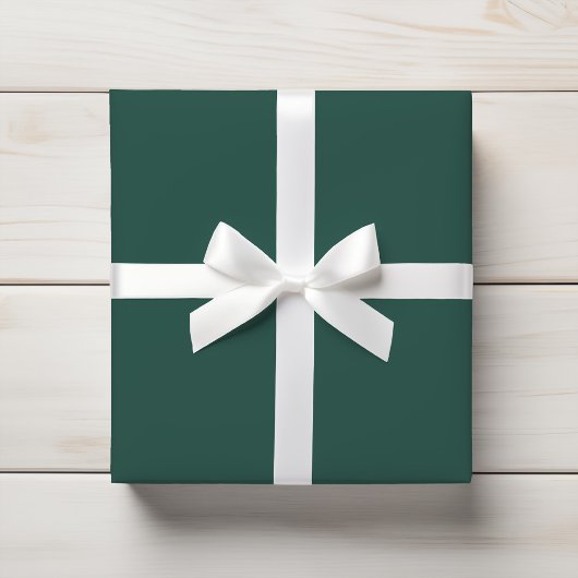 Papier Cadeau Mouton vert foncé