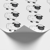 Papier Cadeau Moutons de bébé pour la brebis (Coin)
