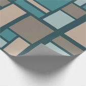 Papier Cadeau moyen siècle moderne, moyen siècle, moderne, abstr (Coin)