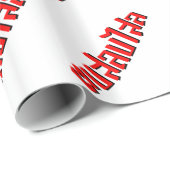 Papier Cadeau Muay Thai ♥ Dop Salop Salai décollé (Coin rond)