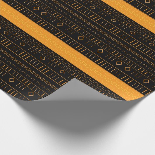 Papier Cadeau Mudcloth moderne (Coin)