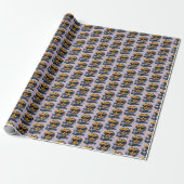 Papier Cadeau Muffin de tapis roulant (Déroulé)