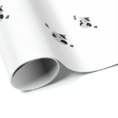 Papier Cadeau Mug Chaton Mignon (Coin rond)