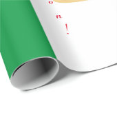 Papier Cadeau Mug Emballage de Noël (Coin rond)