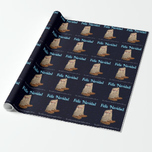 Papier Cadeau Mukluks de Noël