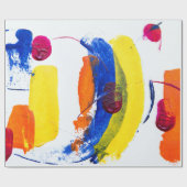 Papier Cadeau Multicolored painting (Plat)