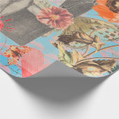 Papier Cadeau MUNCH emballage papier collage Saint-Valentin (Coin)