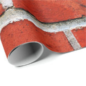 Papier Cadeau Mur brique rouge briques mur brique mur (Coin rond)