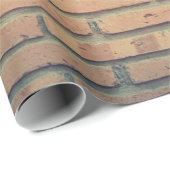 Papier Cadeau Mur brique rouge briques mur brique mur (Coin rond)