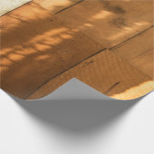 Papier Cadeau mur Brown en bois (Coin)