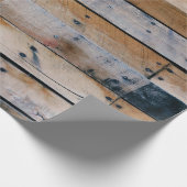 Papier Cadeau mur Brown en bois (Coin)