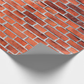 Papier Cadeau Mur Brown en brique (Coin)