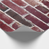 Papier Cadeau Mur Brown en brique (Coin)