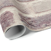 Papier Cadeau Mur construit avec des briques de différentes tona (Coin rond)