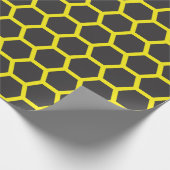 Papier Cadeau mur d'abeilles (Coin)