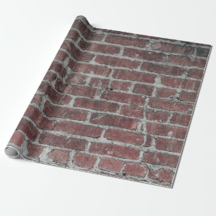 Papier Cadeau mur de béton Brown
