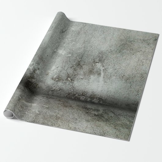 Papier Cadeau Mur de béton composite (Déroulé)