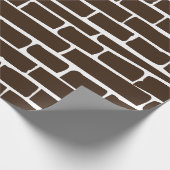 Papier Cadeau Mur de briques (Coin)