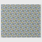 Papier Cadeau Mur de Graffiti (Plat)