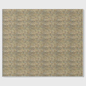 Papier Cadeau Mur de pierre (Plat)