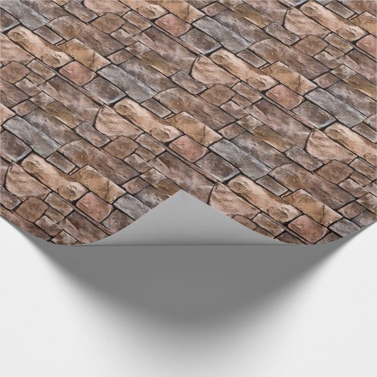 PAPIER CADEAU MUR DE ROCHE (Coin)